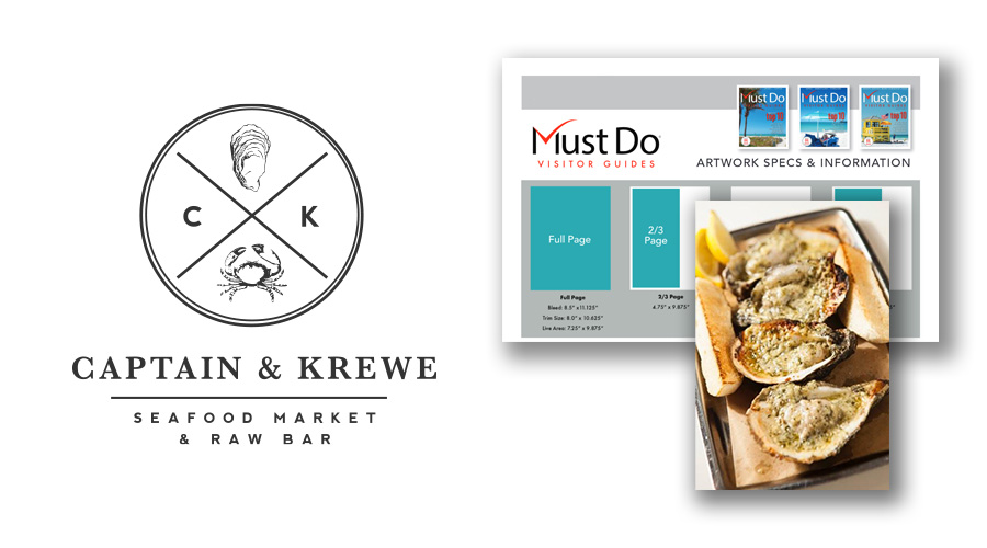 example images of the company logo, photos, and ad guidelines