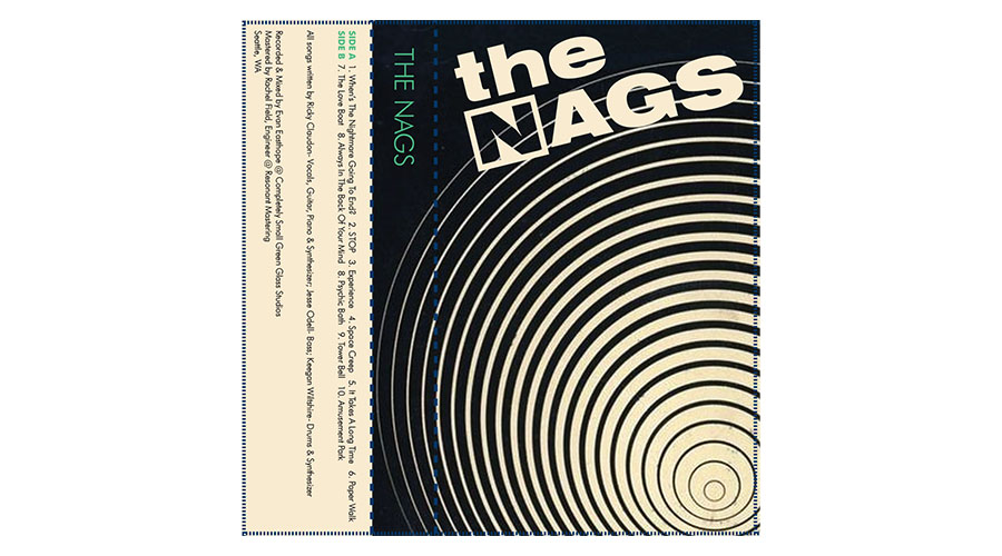 original mockup of the tape J-card design